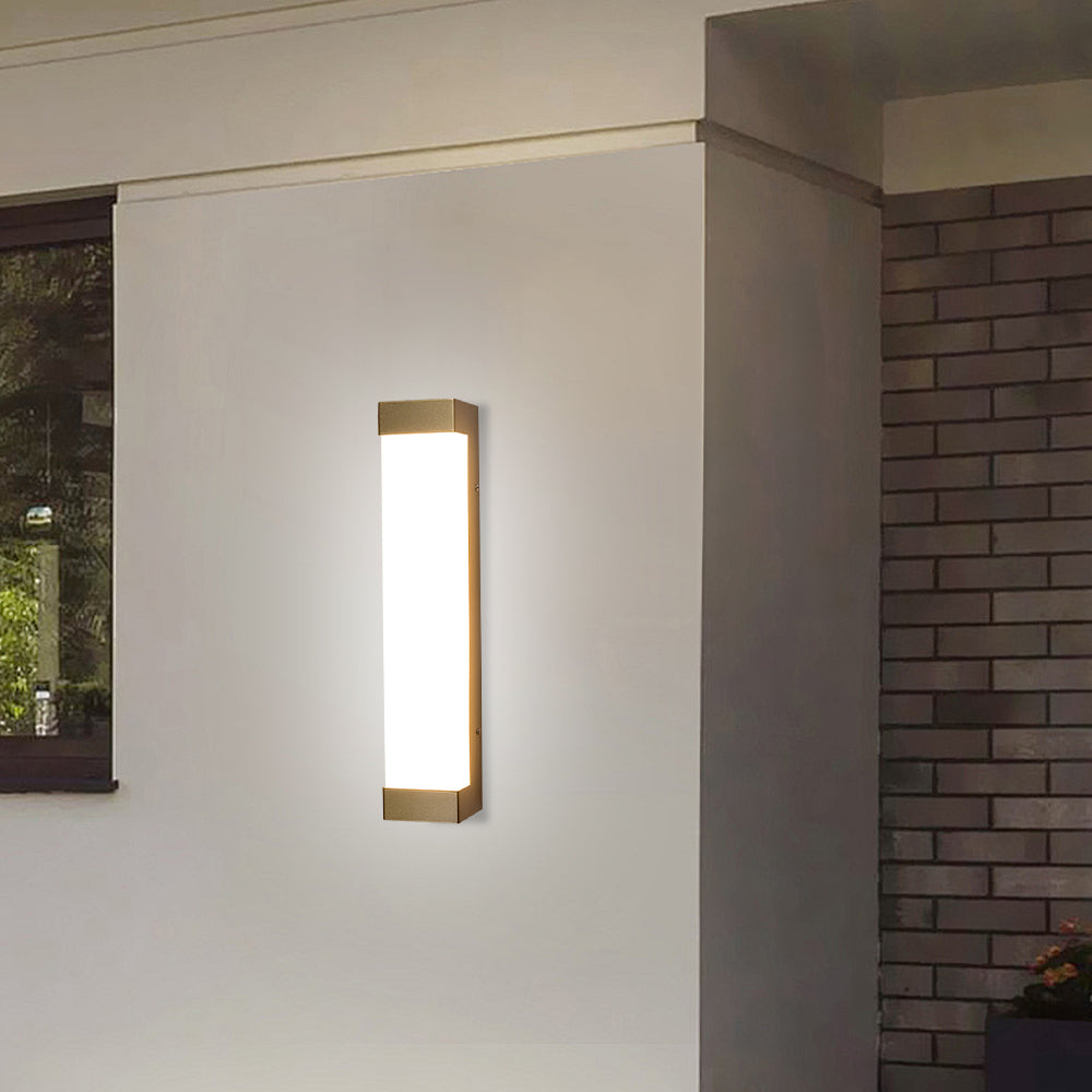 Outdoor Wall Light – Acrylic Waterproof – Height: 17.7/23.6/35.4 inches – Energy-Efficient LED for Patios and Gardens 3