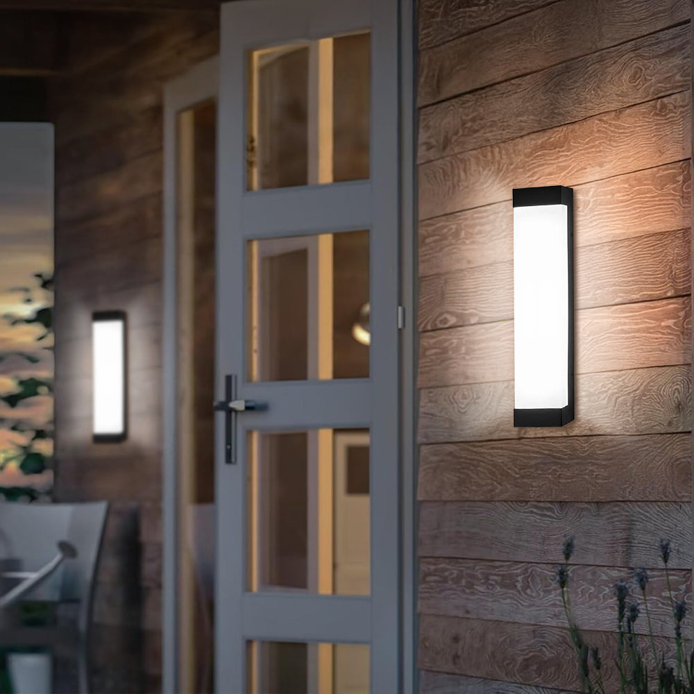 Outdoor Wall Light – Acrylic Waterproof – Height: 17.7/23.6/35.4 inches – Energy-Efficient LED for Patios and Gardens 9