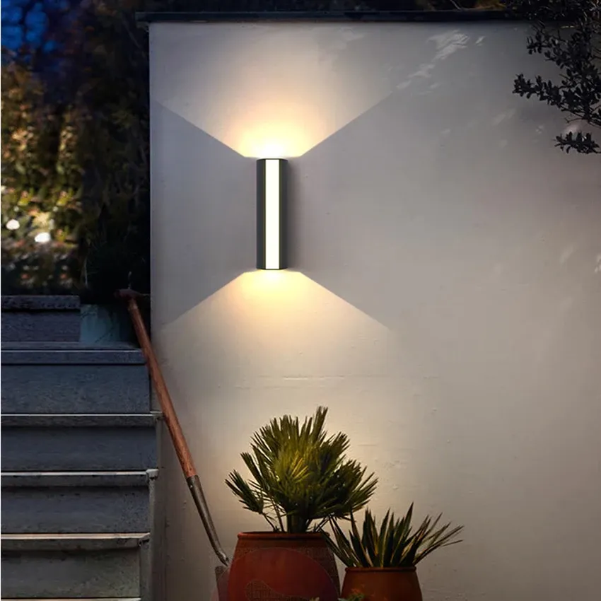 Outdoor Wall Light – LED Tube – Length Options 15.5/22/37/60cm – Waterproof and Weather-Resistant Design 3