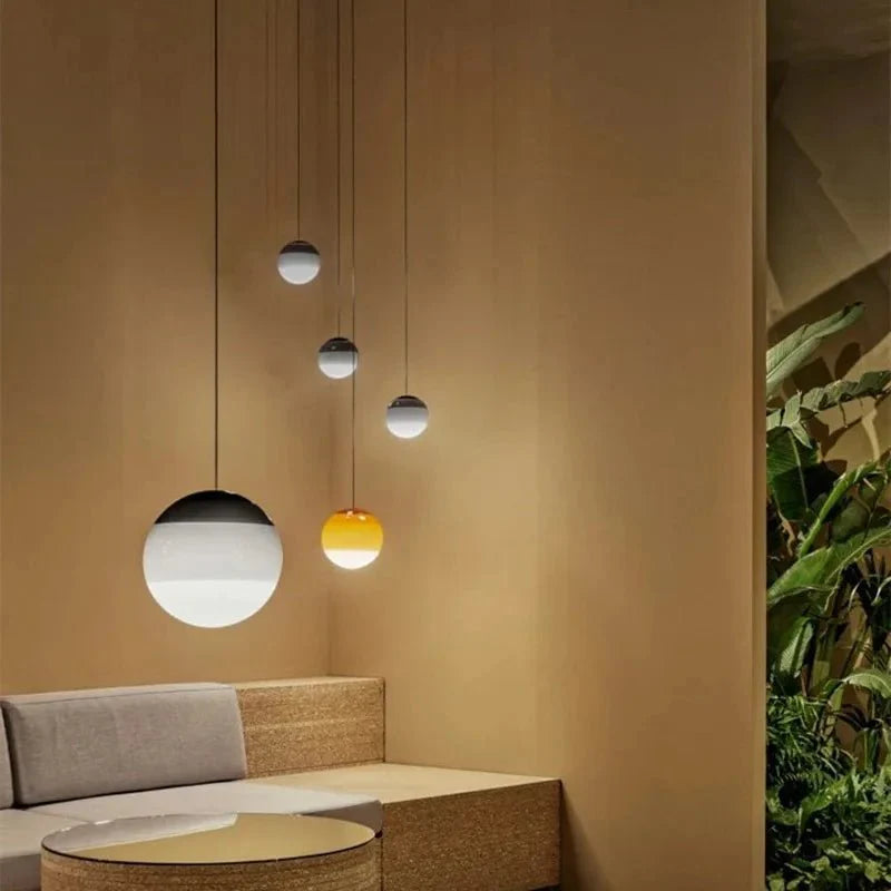 Pendant Light – Gradient Glass – Diameter 15cm or 20cm – Modern Minimalist Design for Kitchen or Living Room 5