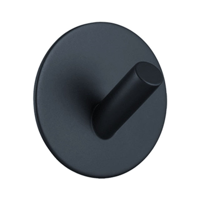 Self-Adhesive Hooks – Stainless Steel – Single Hook – Durable and Rust-Resistant for Bathroom or Kitchen 5