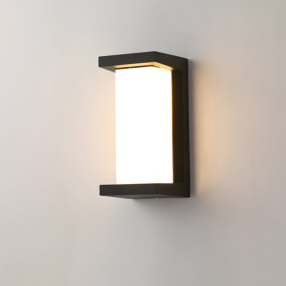 Simple Outdoor Wall Light | Waterproof LED | Sensor-Activated | Modern Aluminum Design | 18W/30W | Brick by Brick London 6