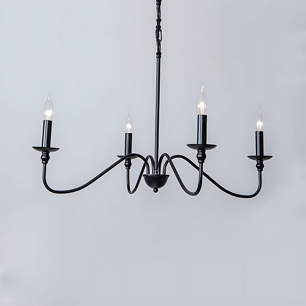 Sleek Modern Iron Pendant Light | Black Pendant Light for Bedroom | 15 Durable Iron | Brick by Brick London 0
