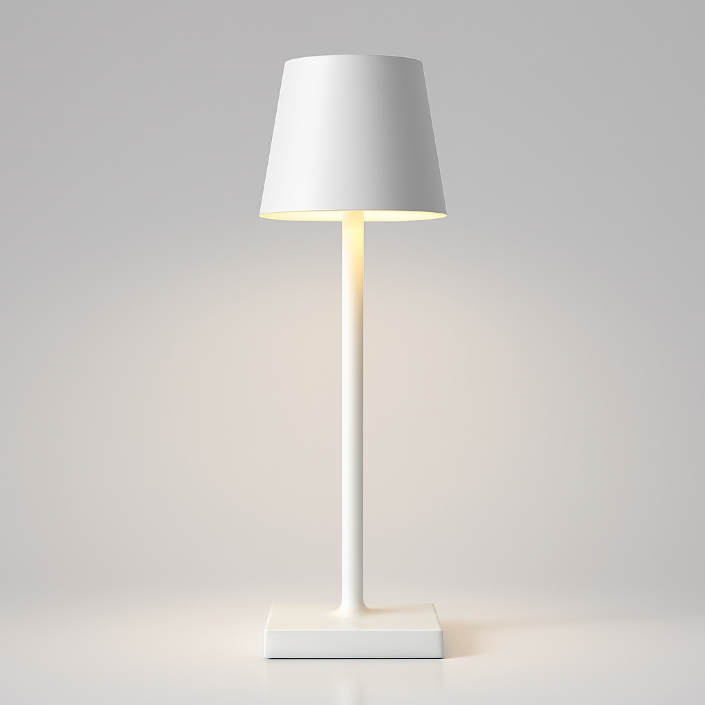 Sleek Wireless LED Table Lamp | Adjustable Brightness | Modern Bedside Light | USB Charging | Brick by Brick London 0