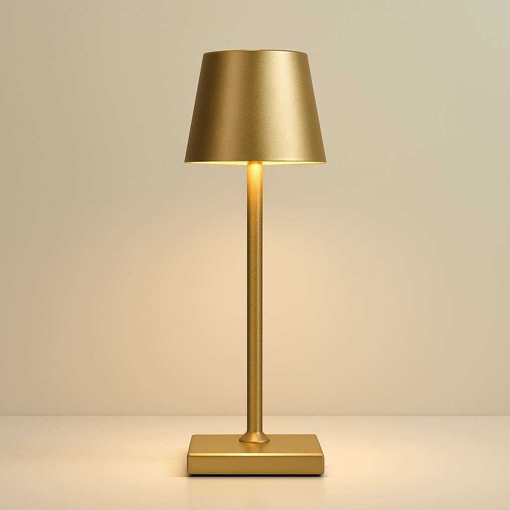 Sleek Wireless LED Table Lamp | Adjustable Brightness | Modern Bedside Light | USB Charging | Brick by Brick London 1