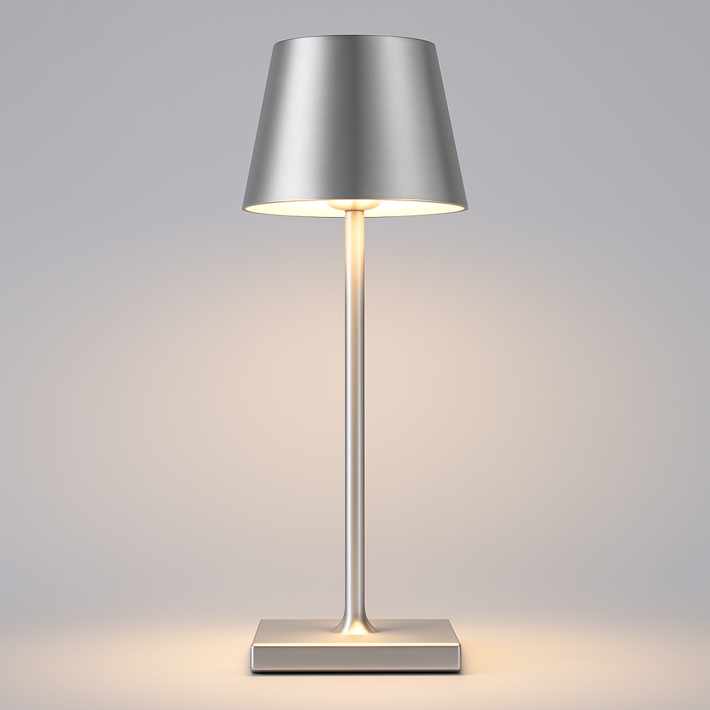 Sleek Wireless LED Table Lamp | Adjustable Brightness | Modern Bedside Light | USB Charging | Brick by Brick London 2