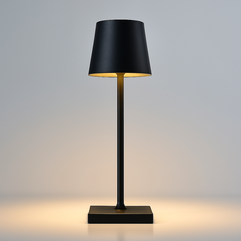 Sleek Wireless LED Table Lamp | Adjustable Brightness | Modern Bedside Light | USB Charging | Brick by Brick London 3