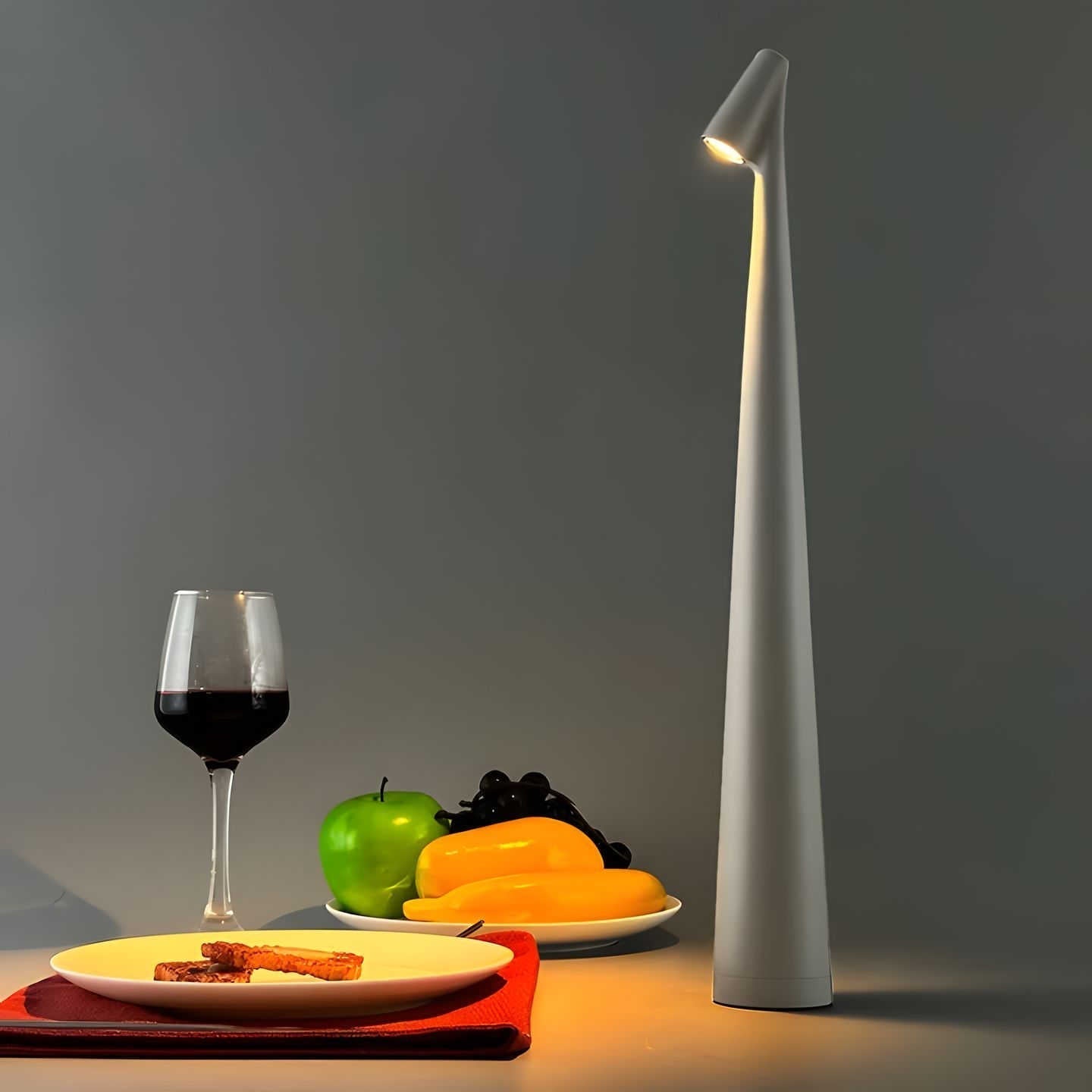 SlimLuxe Cordless Table Lamp | Adjustable Brightness | Modern Bedside Light | Rechargeable | Brick by Brick London 10