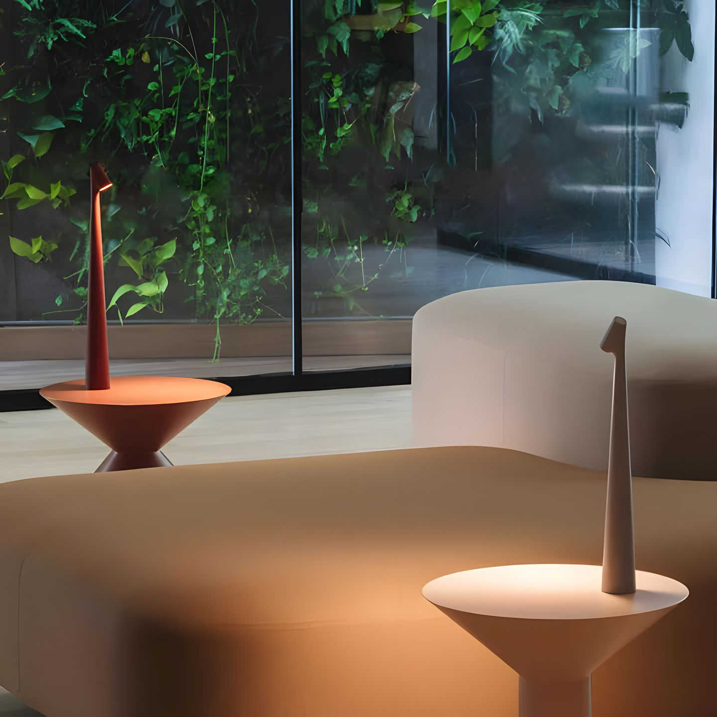 SlimLuxe Cordless Table Lamp | Adjustable Brightness | Modern Bedside Light | Rechargeable | Brick by Brick London 2