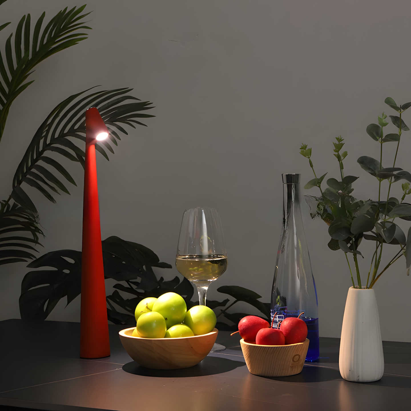 SlimLuxe Cordless Table Lamp | Adjustable Brightness | Modern Bedside Light | Rechargeable | Brick by Brick London 9