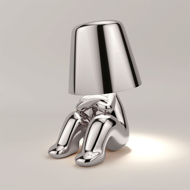 Touch Control LED Table Lamp | Rechargeable Portable Light | Modern Ambient Lighting