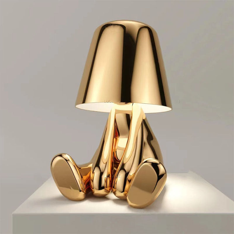Touch Control LED Table Lamp | Rechargeable Portable Light | Modern Ambient Lighting