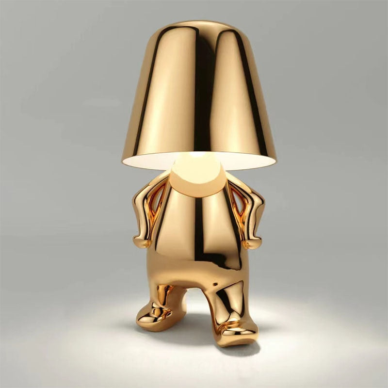 Touch Control LED Table Lamp | Rechargeable Portable Light | Modern Ambient Lighting
