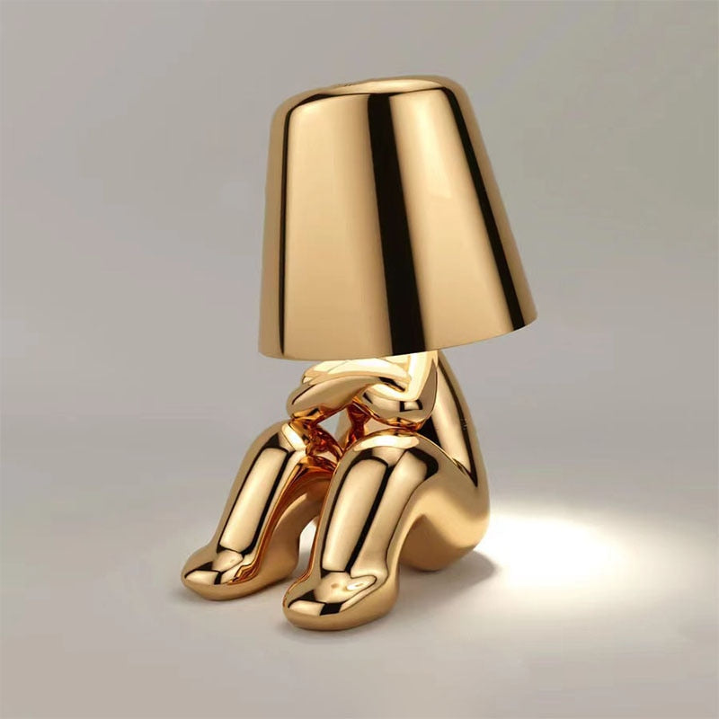 Touch Control LED Table Lamp | Rechargeable Portable Light | Modern Ambient Lighting