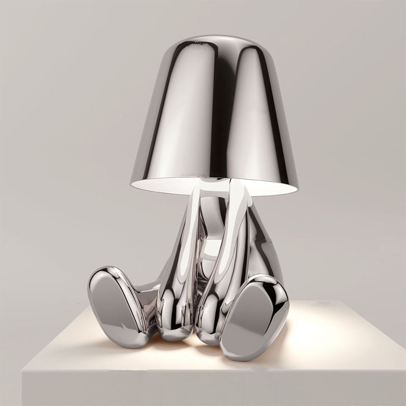 Touch Control LED Table Lamp | Rechargeable Portable Light | Modern Ambient Lighting