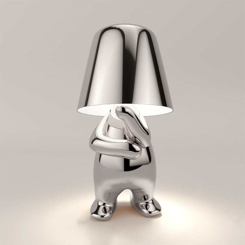 Touch Control LED Table Lamp | Rechargeable Portable Light | Modern Ambient Lighting