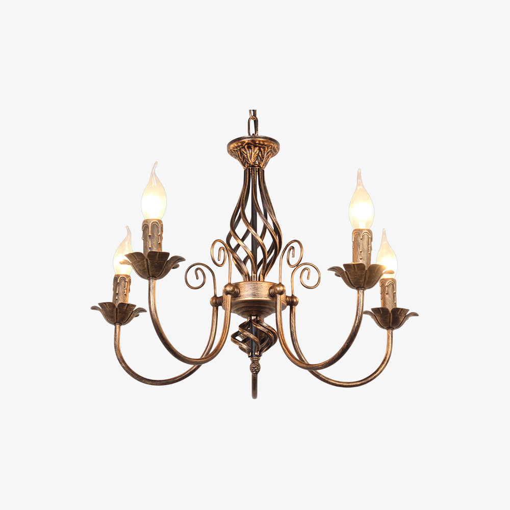 Vintage Bronze Pendant Light | Elegant Kitchen Pendant Lighting | 70CM Iron Ceiling Fixture | Brick by Brick London 3