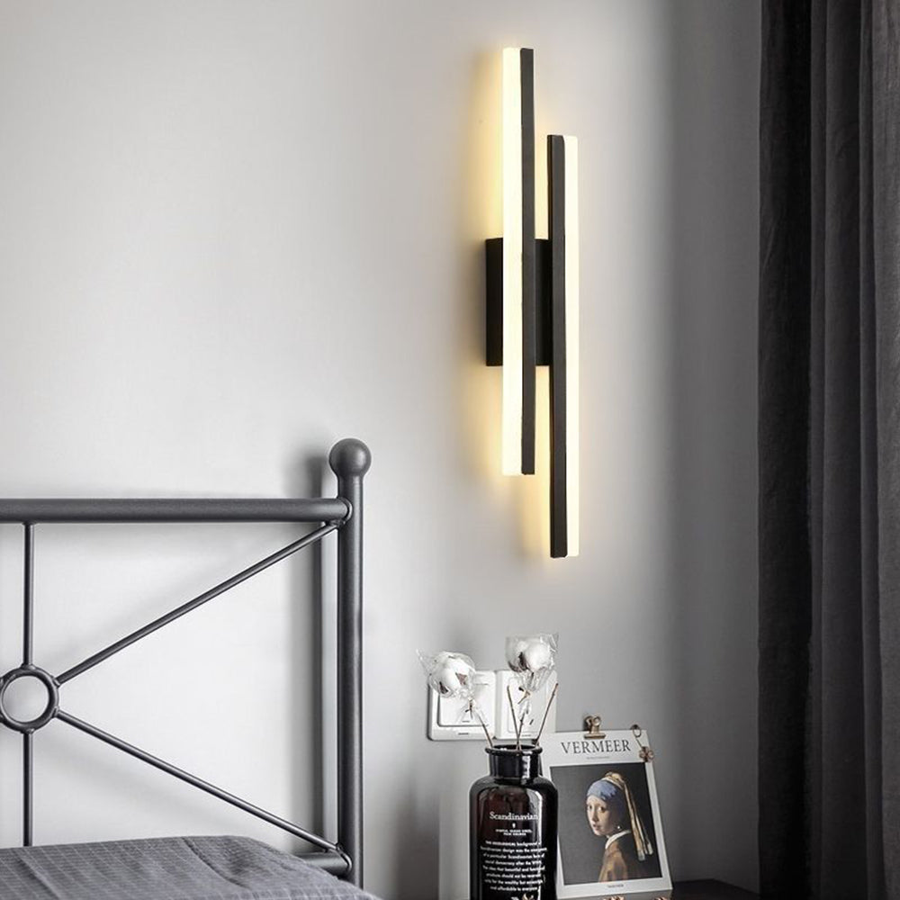 Wall Sconce – Acrylic and Iron – Height: 18.9 inches – Energy-Efficient LED Lighting for Living Room or Bedroom 5