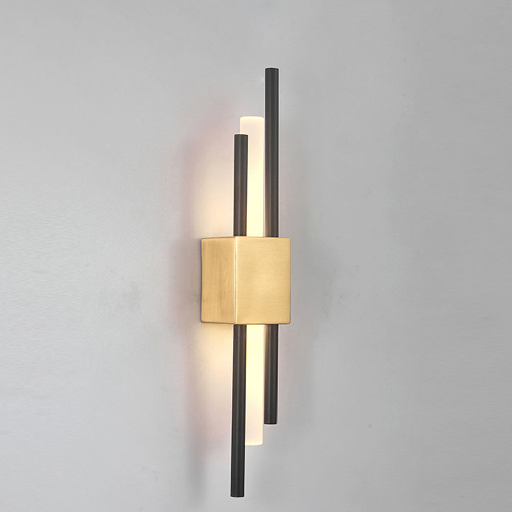 Wall Sconce – Black and Gold Finish – Height: 19.7 inches – Modern Lighting for Living Room or Bedroom 6
