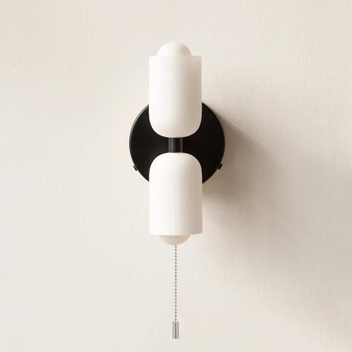 Wall Sconce – Creamy Metal and Acrylic – Height: 9.1 inches – Elegant Double Heads for Versatile Lighting 10