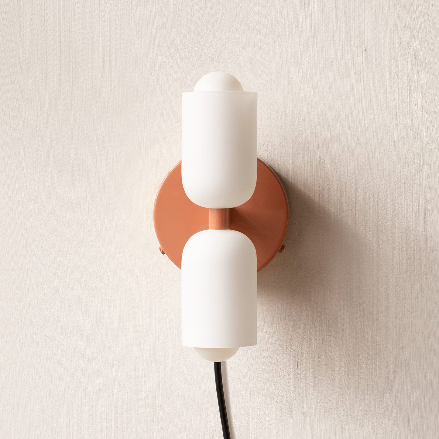 Wall Sconce – Creamy Metal and Acrylic – Height: 9.1 inches – Elegant Double Heads for Versatile Lighting 13