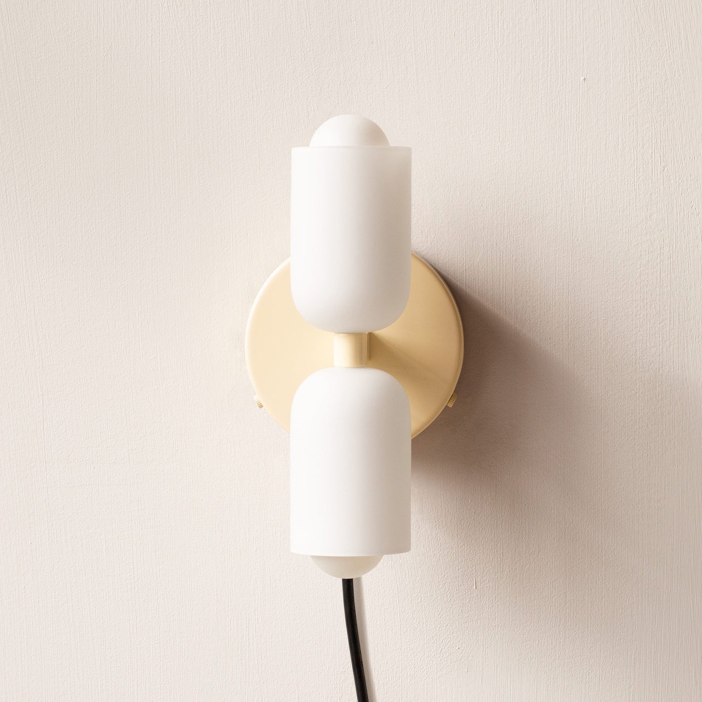 Wall Sconce – Creamy Metal and Acrylic – Height: 9.1 inches – Elegant Double Heads for Versatile Lighting 14