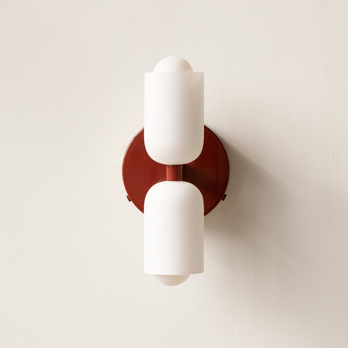 Wall Sconce – Creamy Metal and Acrylic – Height: 9.1 inches – Elegant Double Heads for Versatile Lighting 15