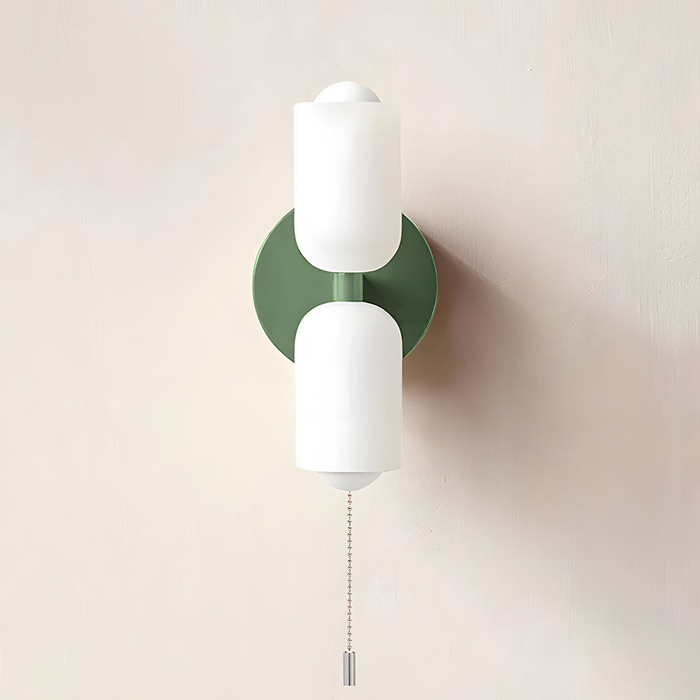 Wall Sconce – Creamy Metal and Acrylic – Height: 9.1 inches – Elegant Double Heads for Versatile Lighting 16
