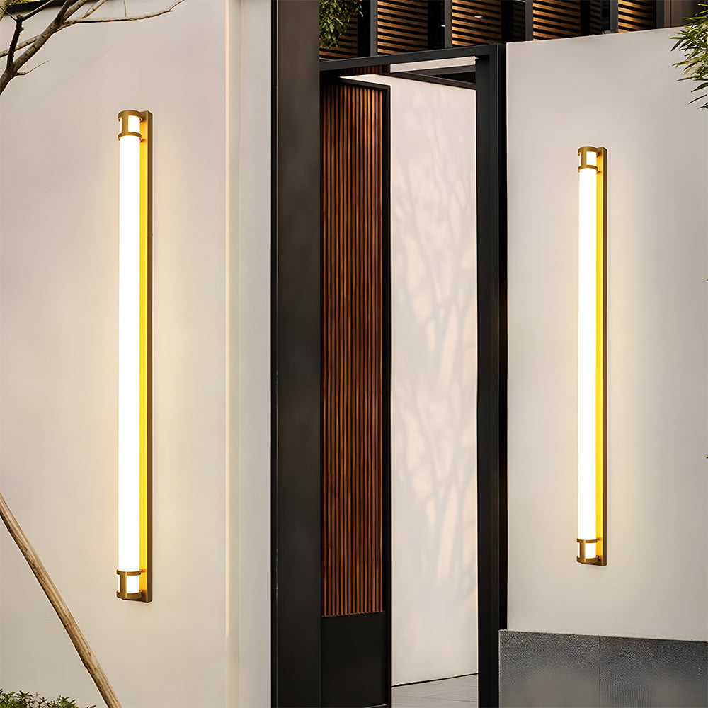 Waterproof Outdoor Wall Lights | IP65 Rated LED Long Lights | Garden & Villa Lighting | Energy-Efficient | Brick by Brick London 12