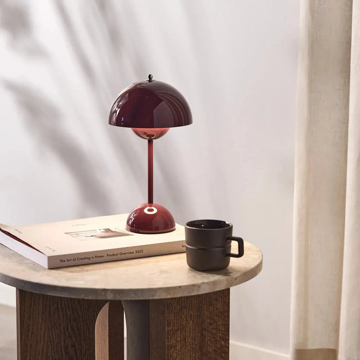 Wireless LED Table Lamp | Touch Control | Dimmable Rechargeable Ambient Lighting