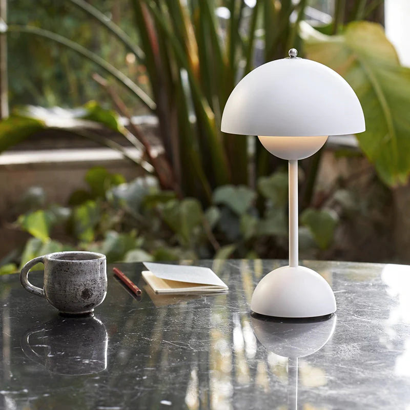 Wireless LED Table Lamp | Touch Control | Dimmable Rechargeable Ambient Lighting