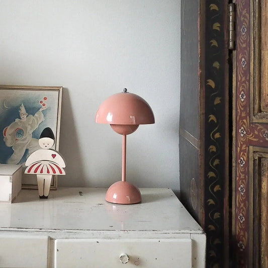 Wireless LED Table Lamp | Touch Control | Dimmable Rechargeable Ambient Lighting