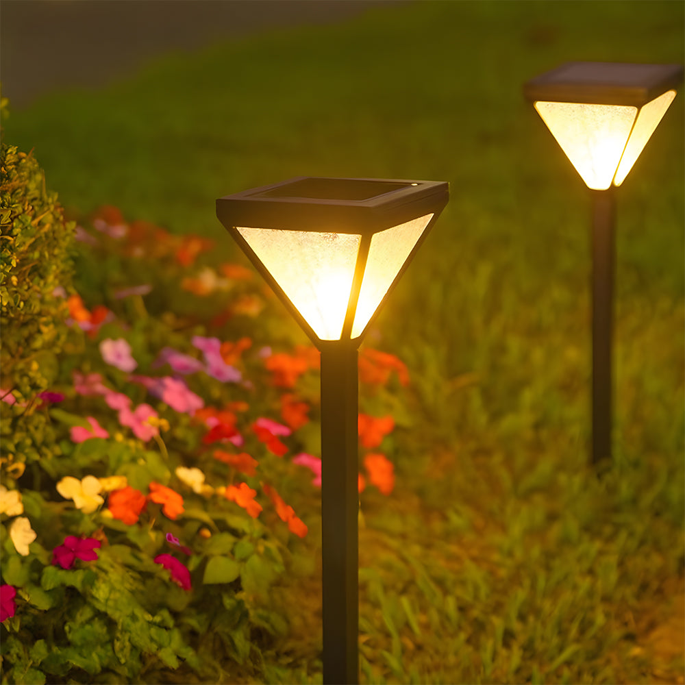 Antique Solar Garden Lights | Waterproof Outdoor Lighting | Energy-Efficient LED | 22.2 Aluminium & Glass | Brick by Brick London 1