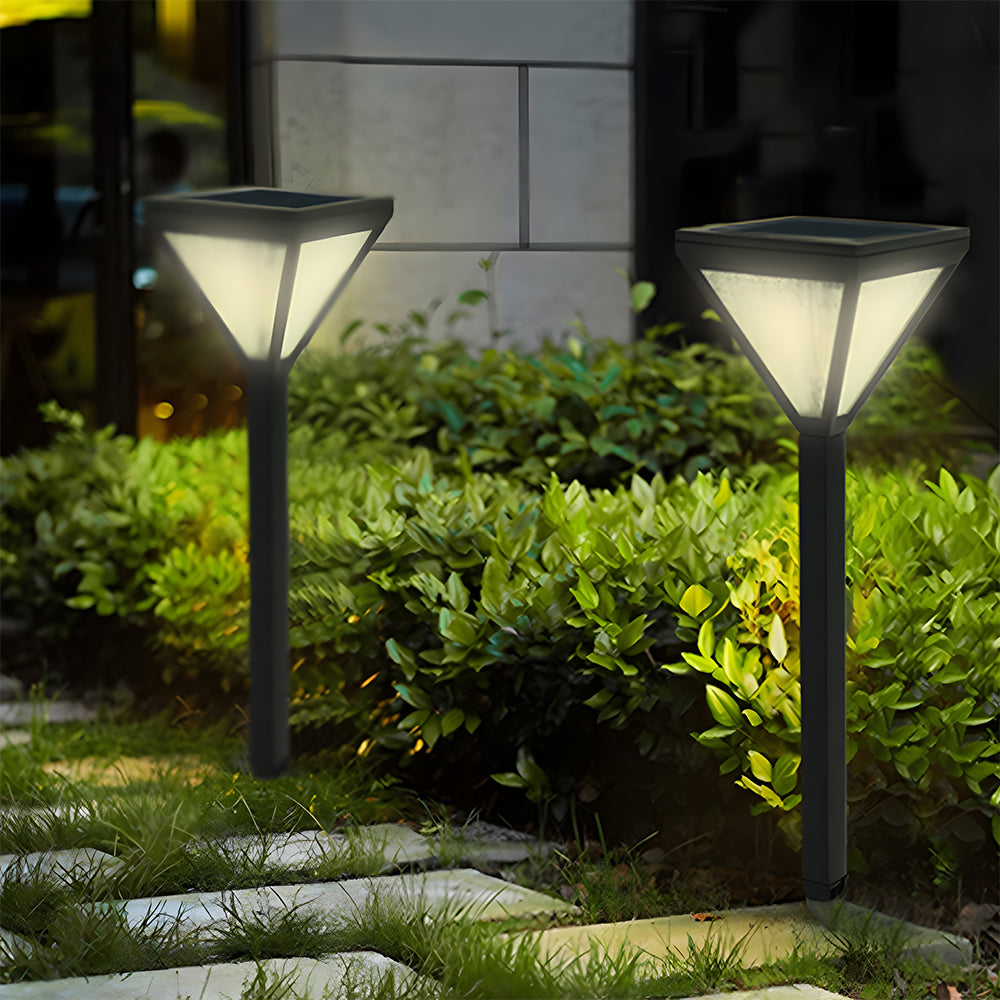 Antique Solar Garden Lights | Waterproof Outdoor Lighting | Energy-Efficient LED | 22.2 Aluminium & Glass | Brick by Brick London 2