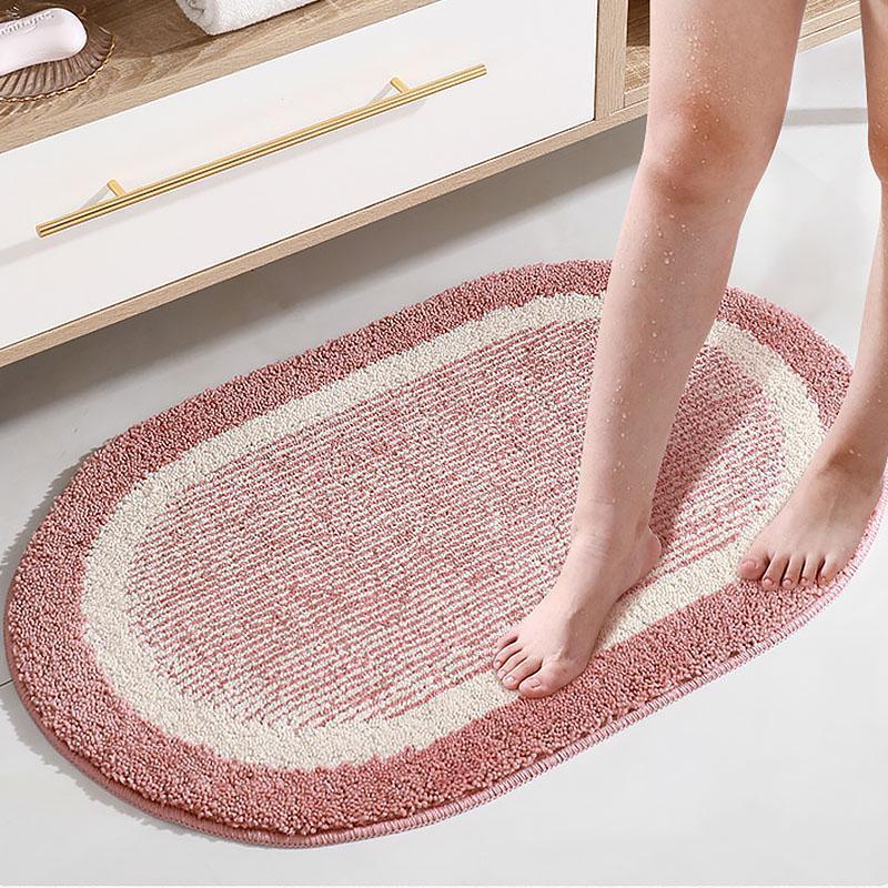Bath Runner – Soft Microfiber – 20 × 31 Inches – Non Slip and Stylish for Bathroom 4