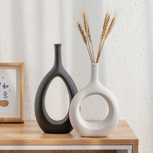 Bud Vase – Wood Finish – Height: 8.7 inches – Japandi Design for Modern Interiors 1