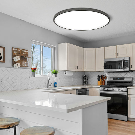 Ceiling Light – Round LED – Diameter: 11.8/14.6/17.7/19.7 inches – Energy-Efficient Illumination for Home Spaces 0
