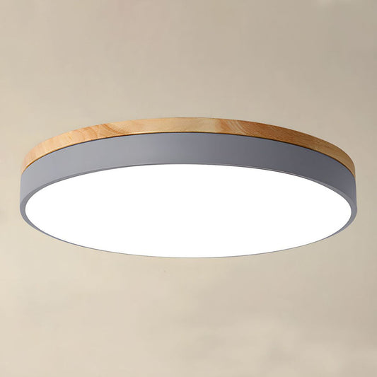 Ceiling Light – Wooden Design – Diameter: 11.8 to 23.6 inches – LED Illumination for Living Room or Dining Area 0