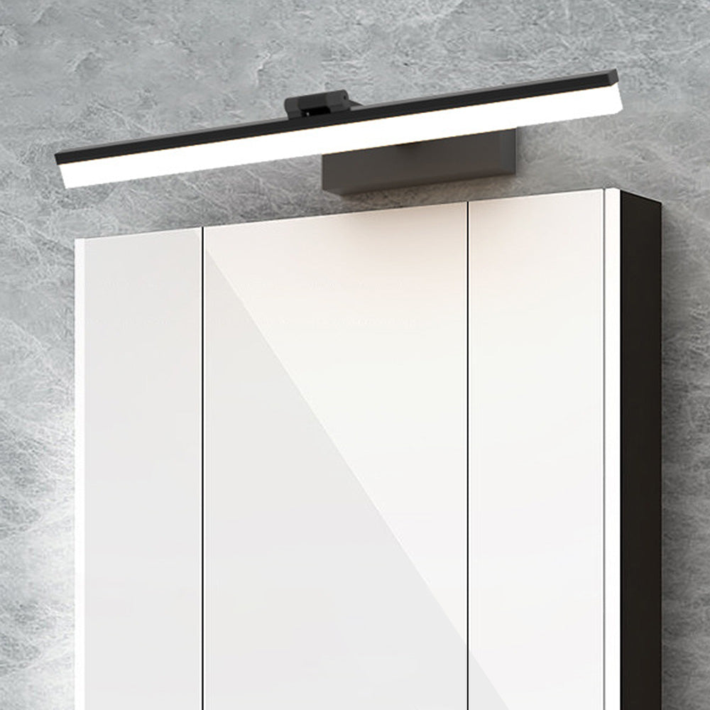 Contemporary Black LED Wall Light | Modern Bathroom Wall Sconce | Iron & Plastic | Hardwired | Brick by Brick London 1