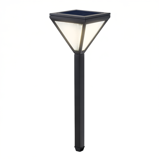 Vintage Solar Floor Light | Outdoor LED | Waterproof Aluminum Glass IP65 | Brick by Brick