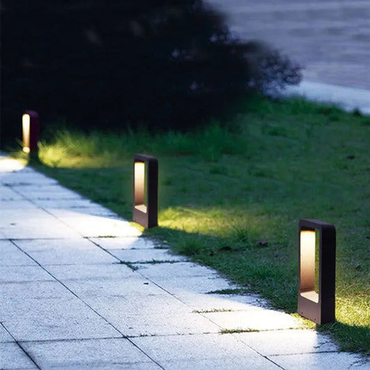Ground Garden Light – Cast Aluminum and Stainless Steel – Height Options 11.8 or 23.6 – Weatherproof Outdoor Lighting 0