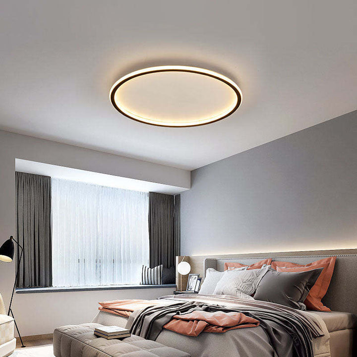Modern Ultra-thin Round Ceiling Light | LED Lighting Solution | Aluminum & Iron | 30-78cm | Brick by Brick London 5