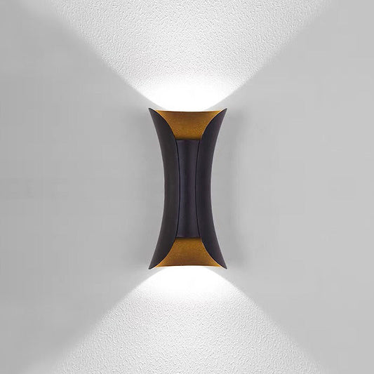 Outdoor Wall Lamp – Waterproof Aluminum – Height 7.57/11.81 Inches – Energy-Efficient LED for Garden and Outdoor Spaces 0