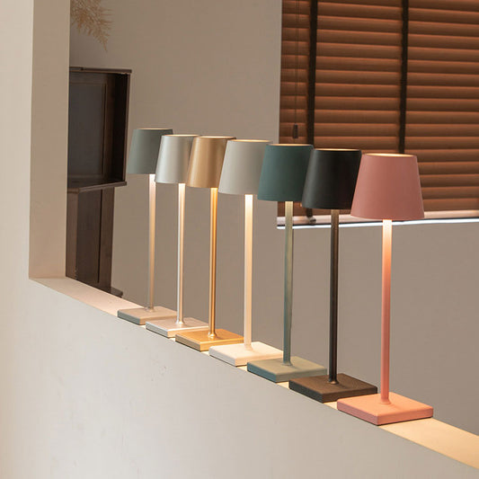 Sleek Wireless LED Table Lamp | Adjustable Brightness | Modern Bedside Light | USB Charging | Brick by Brick London 7