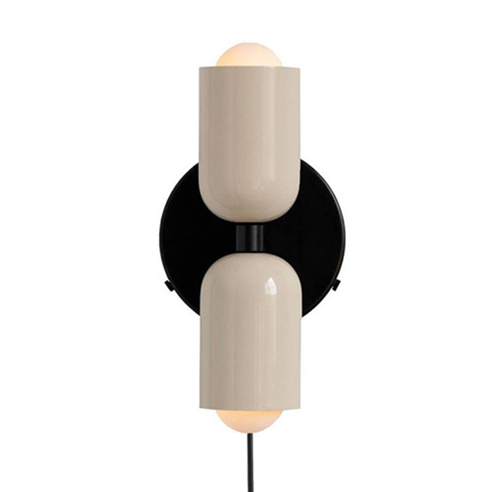 Wall Light – Vintage Glass – Height: 9.1 inches – Double Head Fixture for Utility Room 9