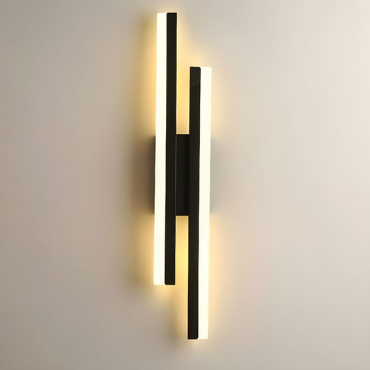 Wall Sconce – Acrylic and Iron – Height: 18.9 inches – Energy-Efficient LED Lighting for Living Room or Bedroom 1