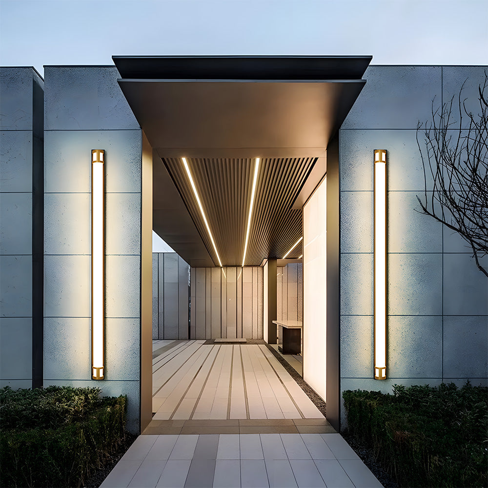Waterproof Outdoor Wall Lights | IP65 Rated LED Long Lights | Garden & Villa Lighting | Energy-Efficient | Brick by Brick London 8